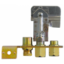 Arzator pilot POLIDORO cu 3 flăcări gaz natural cod 29.2 racord gaz 6mm
