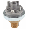 Presostat ø 45mm presiune de declanșare 1bar racord vertical cu