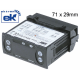Controler digital EKTRON tip REK31ED-0021 dimensiuni de montaj