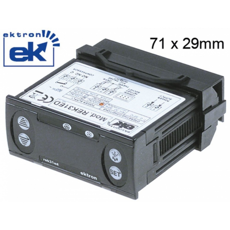 Controler digital EKTRON tip REK31ED-0021 dimensiuni de montaj