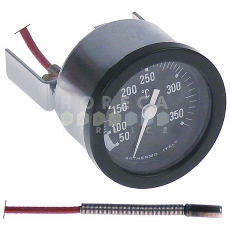 Termometru ø montaj 52mm T.max. 350°C +50 până la +350°C ø