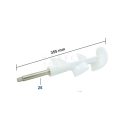AGITATOR TEFLON 355 mm