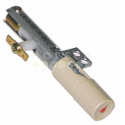 Aprinzator piezoelectric (bricheta) corp metal racord F6,3x0,8 fixare cu 2 găuri ø 22mm