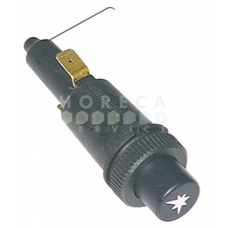 Aprinzator piezoelectric (bricheta) corp plastic cu apăsare ø