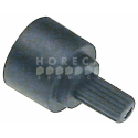 Adaptor pentru buton ax ø 10x8mm lungime ax 18mm dispozitiv de blocare jos potrivit pentru ZANUSSI