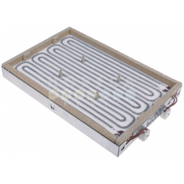 Rezistenta radianta dreptunghiular 3500watt 400V L 415mm L 275mm Î 46mm CÎ 2 racorduri 2