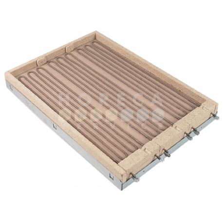 Rezistenta radianta dreptunghiular 3450watt 220V L 458mm L