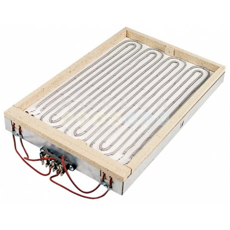 Rezistenta radianta dreptunghiular 3200watt 400V L 420mm L 278mm