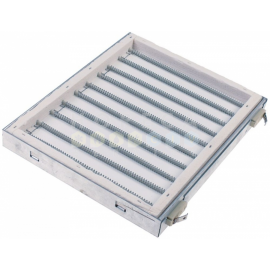 Rezistenta radianta dreptunghiular 2000watt 230V L 290mm L 240mm CÎ 1 racorduri 2 IRCA