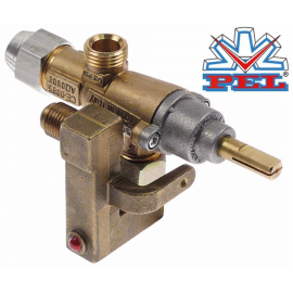 Robinet de gaz PEL tip 20S intrare gaz M16x1,5 (ø tub 10mm) ø