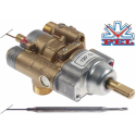 Valva de gaz termostatica PEL tip 24ST 120-320°C intrare gaz M20x1,5 (ø tub 12mm) ø DB 0,35mm
