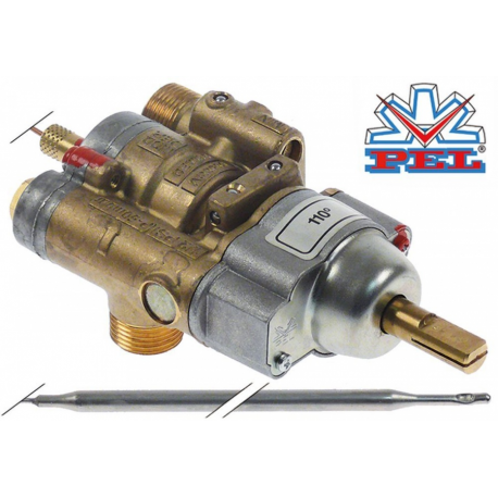 Valva de gaz termostatica PEL tip 24ST 55-110°C intrare gaz