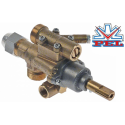 Robinet de gaz PEL tip 22S/O intrare gaz M20x1,5 (ø tub 12mm) ø DB 0,35mm