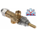 Robinet de gaz PEL tip 20S intrare gaz M16x1,5 (ø tub 10mm) ø DB 0,35mm