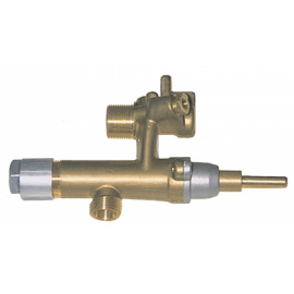 Robinet de gaz EGA tip seria 26400 cu ieșire de țeavă