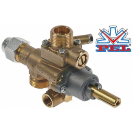 Robinet de gaz PEL tip 22S/V intrare gaz M20x1,5 (ø tub 12mm) ø