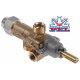 Robinet de gaz PEL21S, ax 8 x 6,5 mm