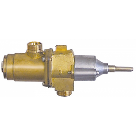 Robinet gaz MAW tip 7640 gaz input M22x1,5 gaz iesire M22x1,5 conexiune termocupla M10x1