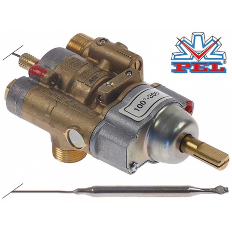 Robinet de gaz termostatic PEL 24ST Tmax 300ｰC