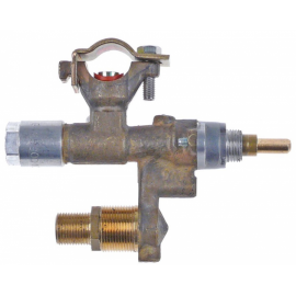 Robinet de gaz EGA 30750, montare pe teava, filet iesire M12x1 (8 mm)