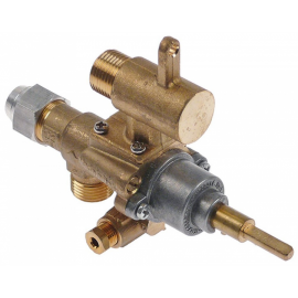Robinet de gaz GPEL22R, racorduri gaz M18 mm