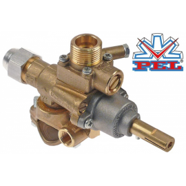 Robinet de gaz PEL22S/V, PEL 777040, montare cu clema