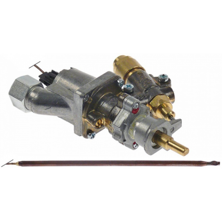 Robinet de gaz termostatic SABAF, max 300 ｰC, montare cu clema