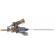 Robinet de gaz termostatic, max 300 ｰC, fixare cu colier