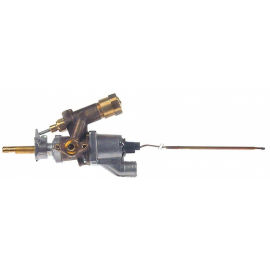 Robinet de gaz termostatic, max 300 ｰC, fixare cu colier
