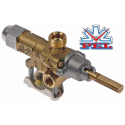 Robinet de gaz PEL21S, ax 8 x 6,5 mm, tesitura ax L 32 mm