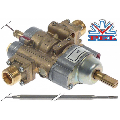 Valva de gaz termostatica PEL tip 24STS T.max. 90°C