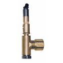 Arzator pilot PRO-GAS tip seria 100 cu 1 flacără ø duză 0,2mm direcție flăcări 90° deplasat 