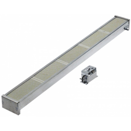 Arzator ceramic pentru rotisor 845 x 86 mm