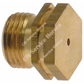 Duza de gaz 0.95 mm, filet M11x1, hexagon 13 mm