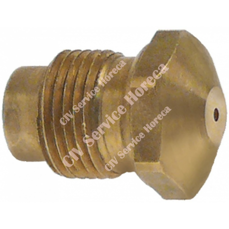 Duza gaz filet M12x1, alezaj 0,9 mm, hexagon 14 mm