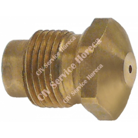 Duza de gaz 1,00 mm, filet M12x1 mm, hexagon 14 mm