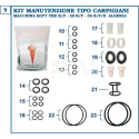 KIT DE GARNITURI COMPLET TIP TRE B/P - 39/B/P - 39/B/P/E ALGERIA - TRE B/P PLUS - TRE/B/P ECONOMIC