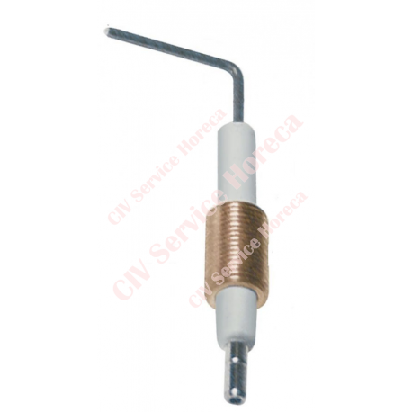 Electrod de aprindere D1 ø 7mm L1 15mm L2 25mm LC1 18mm LC2