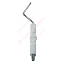 Electrod de aprindere D1 ø 7mm D2 ø 9mm racord M4 L1 13mm L2 13mm L3 23mm LC1 18mm LC2 3mm LC3 23mm