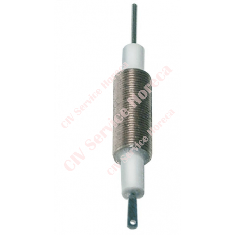 Electrod de aprindere D1 ø 8mm racord F 2,8x0,8mm