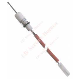 Electrod de aprindere D1 ø 10mm lungime cablu 1420mm de prins cu clemă 