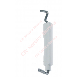 Electrod de aprindere D1 ø 6x7mm racord F 2,8x0,8mm LC1 14mm LC2 16mm LC3 14mm 