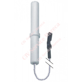Electrod de aprindere D1 ø 7mm D2 ø 8,5mm lungime cablu 950mm LC1 28mm LC2 3mm LC3 23mm
