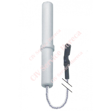 Electrod de aprindere D1 ø 7mm D2 ø 8,5mm lungime cablu 950mm