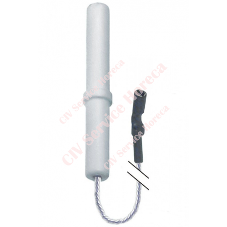 Electrod de aprindere D1 ø 7mm D2 ø 8,5mm racord F2,8x0,8
