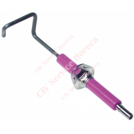 Electrod de aprindere LF 23mm LF 15mm D1 ø 7mm L1 28mm L2 18mm L3 23mm L4 14mm LC1 21mm LC2 28mm