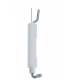 Electrod de aprindere D1 ø 6x7mm racord F 2,8x0,8mm D2 ø 6x6mm