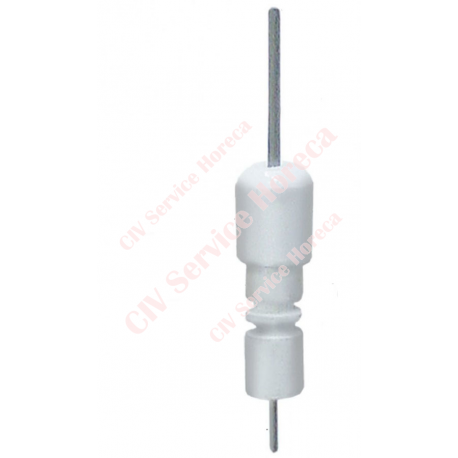 Electrod de aprindere D1 ø 10mm D2 ø 7mm racord F 2,8x0,8mm L1