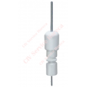 Electrod de aprindere D1 ø 10mm D2 ø 7mm racord F 2,8x0,8mm L1 21mm LC1 12mm LC2 18mm