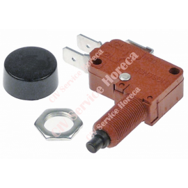 Microintrerupator cu buton, filet M10x0,75, cu 1 contact 1NO
